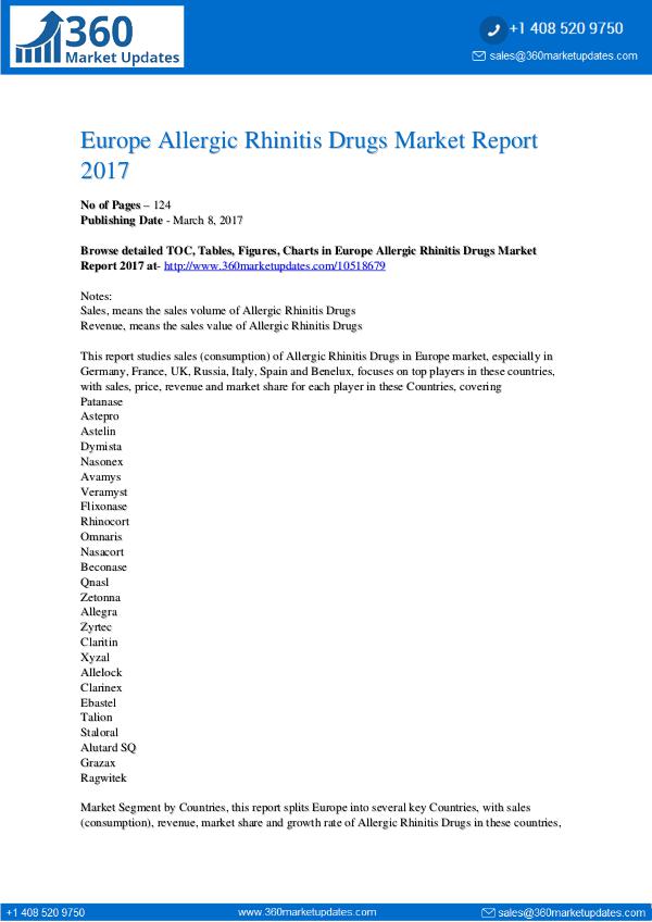 Report- Allergic-Rhinitis-Drugs-Market-Report-2017