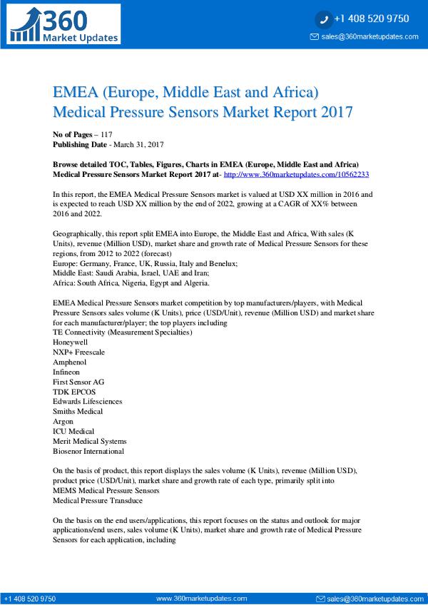 Medical-Pressure-Sensors-Market-Report-2017