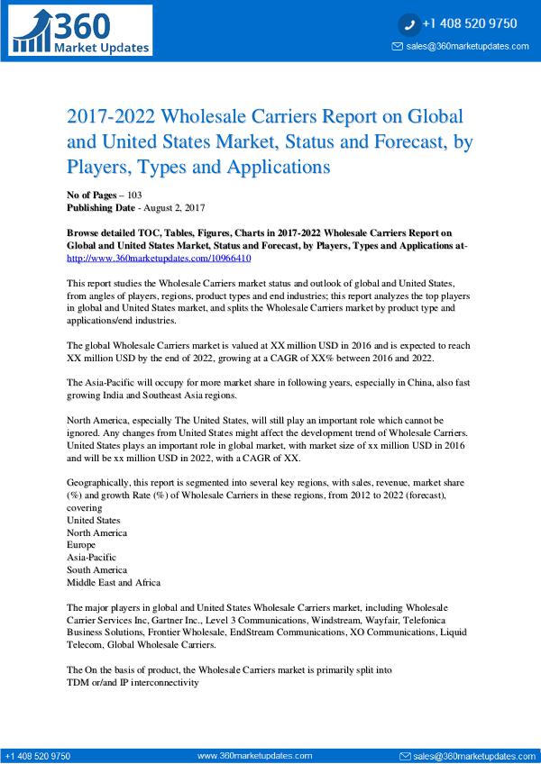 Wholesale-Carriers-Report-on-Global-and-United-Sta