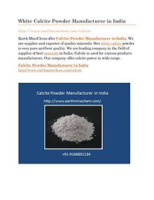Calcite Powder Manufacturer in India