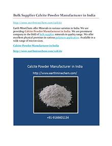 Calcite Powder Manufacturer in India Market Price