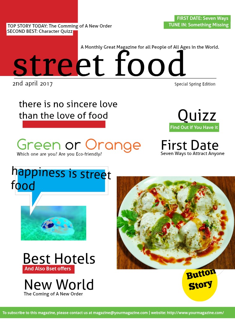 street food STREET FOOD