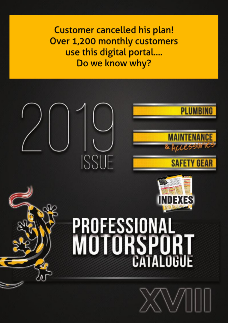 2019 MSCN Catalogue Professional Motorsports Gear