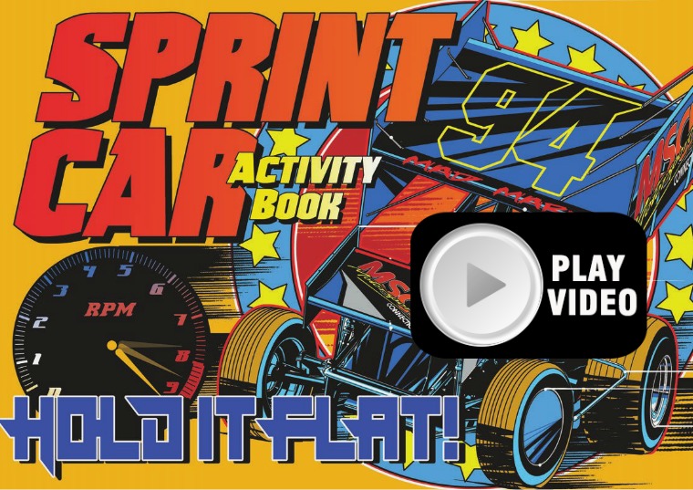 Sprint Car Activity Book Volume 1