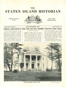 The Staten Island Historian Volume 3