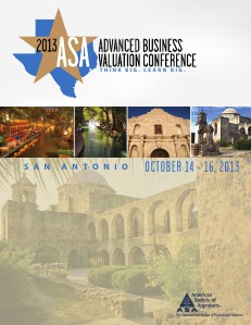 Advanced Business Valuation Conference 2013
