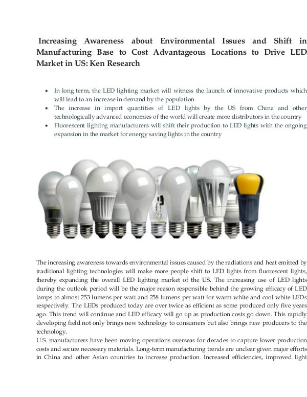Market Research Report Philips Revenue LED Lights