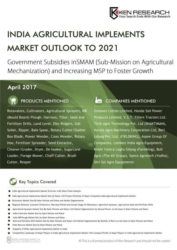 Market Research Report India Land Leveler Market,India Power Weeder Indus