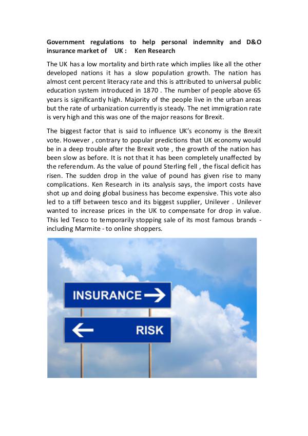 UK Insurance industry Regulations,UK insurance ind