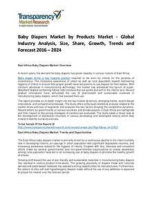 Baby Diapers Market Growth, Trends, Price, Demand and Forecast