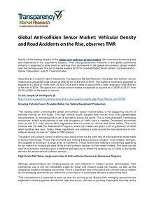 Anti-collision Sensor Market Size, Share, Trends and Forecast To 2024