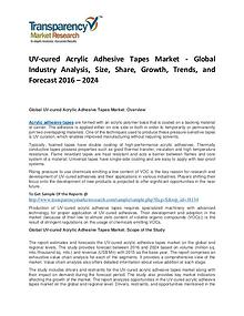 UV-cured Acrylic Adhesive Tapes Market Trends and Forecast