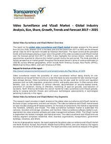 Video Surveillance and VSaaS Market 2017