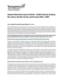 Airport Information System Market Size, Share, Demand and Forecast