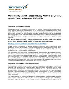 Mixed Reality Market Size, Share, Demand and Forecasts To 2024