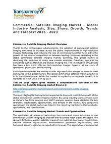 Commercial Satellite Imaging Market Growth, Trend, Price and Forecast