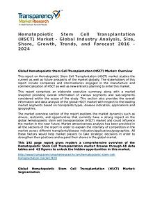 Hematopoietic Stem Cell Transplantation Market 2016