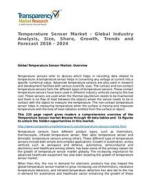 Temperature Sensor Global Analysis & Forecast to 2024
