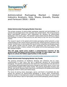 Antimicrobial Packaging Market – Analysis and Forecasts To 2024