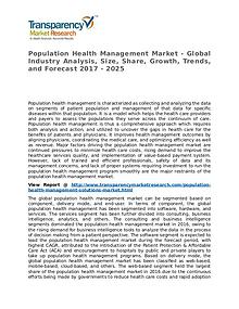 Population Health Management Market – Analysis and Forecasts 2025