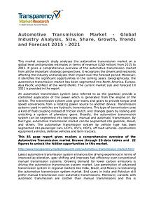 Automotive Transmission Global Analysis & Forecast to 2021 Market Res