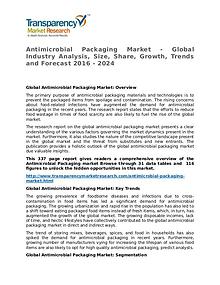 Antimicrobial Packaging Market Research Report and Forecast