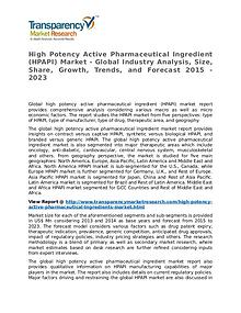 High Potency Active Pharmaceutical Ingredient Market Research Report