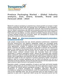 Produce Packaging Market Research Report and Forecast up to 2024