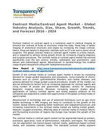 Contrast Media/Contrast Agent Market Research Report and Forecast