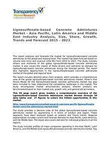 Lignosulfonate-based Concrete Admixtures Market Research Report