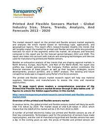 Printed And Flexible Sensors Market Research Report and Forecast