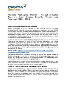 Flexible Packaging Market Research Report and Forecast up to 2024
