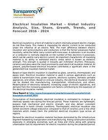 Electrical Insulation Market Research Report and Forecast up to 2024