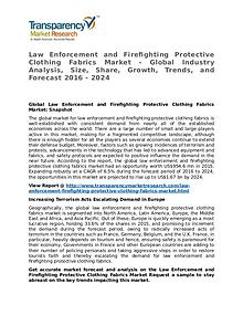 Law Enforcement and Firefighting Protective Clothing Fabrics Market