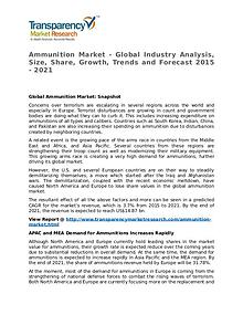 Ammunition Market Research Report and Forecast up to 2021
