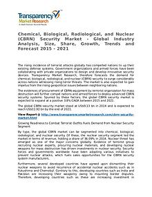 Chemical, Biological, Radiological, and Nuclear Security Market