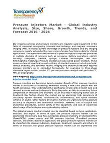 Pressure Injectors Market Research Report and Forecast up to 2024