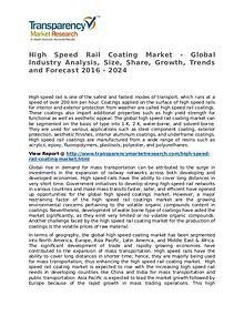 High Speed Rail Coating Market 2016 Share, Trend and Forecast