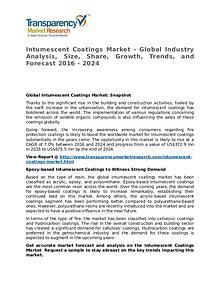 Intumescent Coatings Market 2016 Share, Trend and Forecast