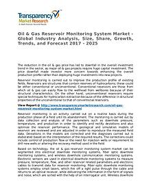 Oil & Gas Reservoir Monitoring System Market 2017