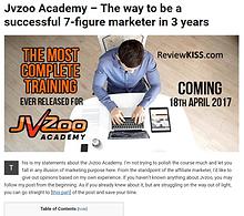Jvzoo Academy Review