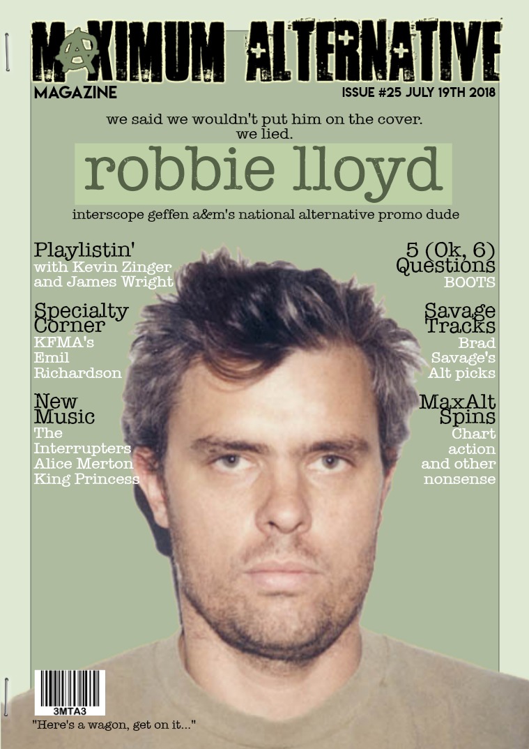 Maximum Alternative Issue 25 With Robbie Lloyd