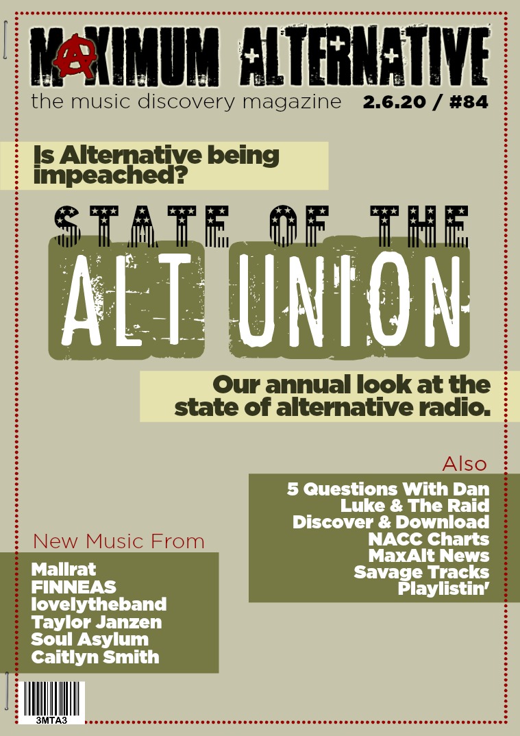 Maximum Alternative Issue 84 State of the Alt Union 2020