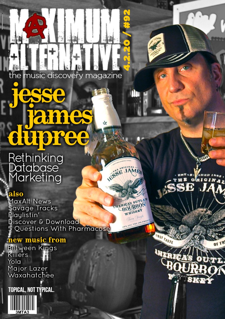 Maximum Alternative Issue 92 Jesse James Dupree & Mixer Radio