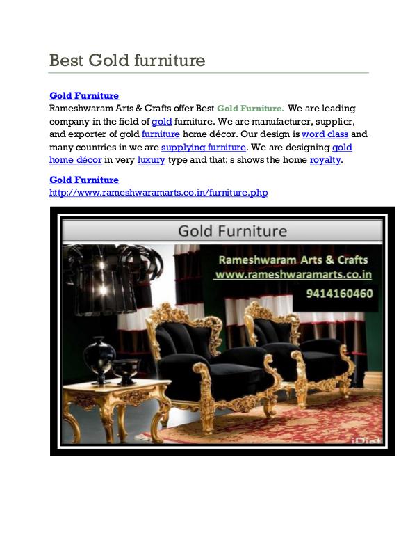 Best Gold Furniture Best Gold Furniture