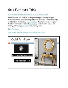Gold Furniture Store