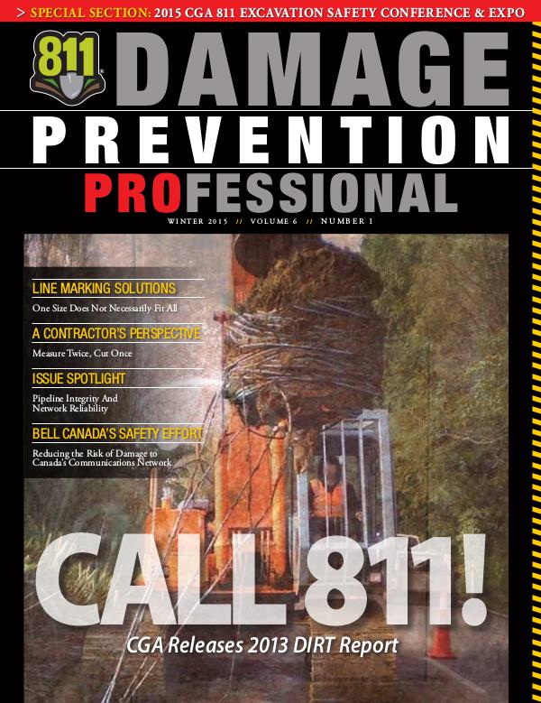 Damage Prevention Professional 2015 Q1