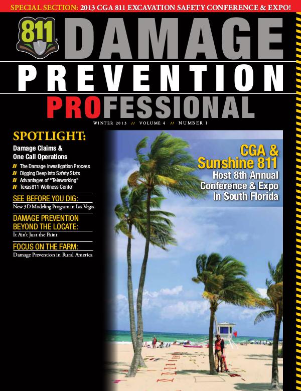 Damage Prevention Professional 2013 Q1