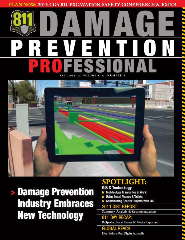 Damage Prevention Professional 2012 Q4