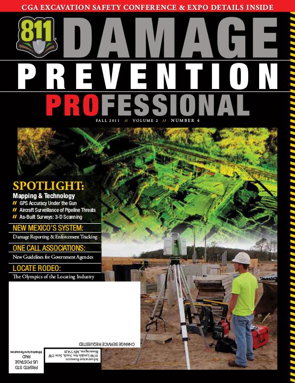 Damage Prevention Professional 2011 Q4